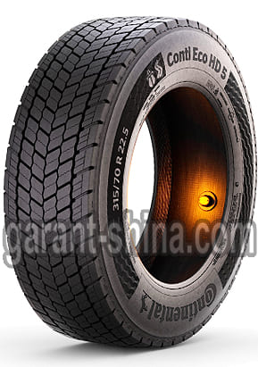 Continental Conti Eco HD5 (приводная) 315/70 R22.5 154/150L 18PR - Фото шины с датчиком